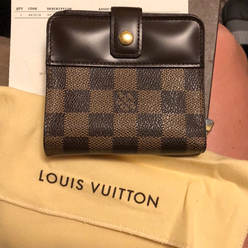 Louis Vuitton Josephine Damier Ebene wallet